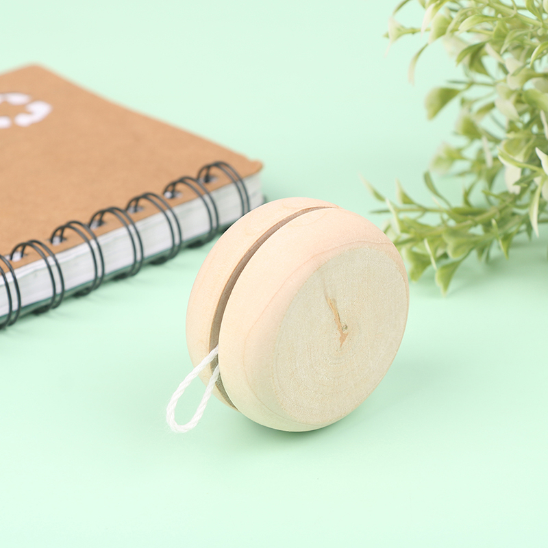Kids Education Login - Yo-yo de Madera Colorido, Mini Yo-yo