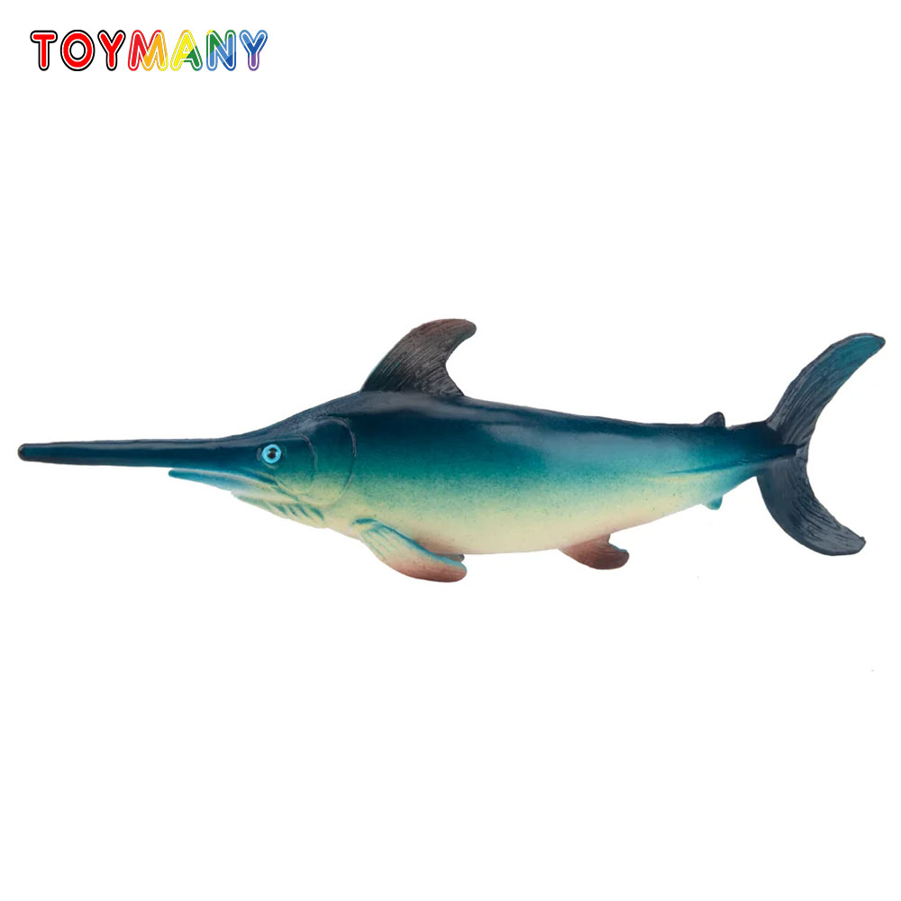 Kids Education Yes - Toymany, pez espada realista, animales del