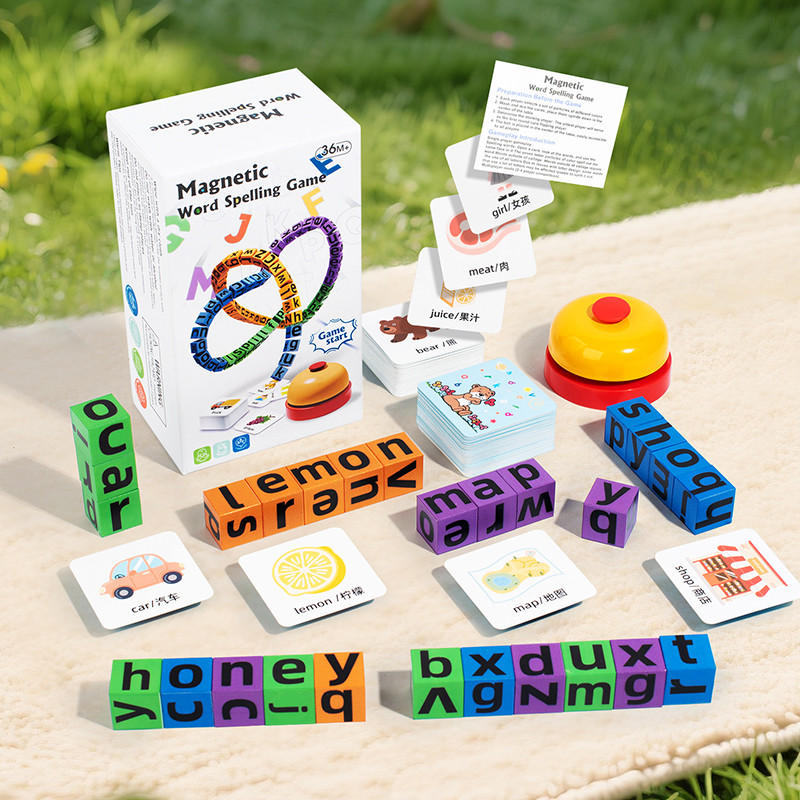 Game Educational For Kids Free - Juego de Cubos Magnéticos de Ortografía