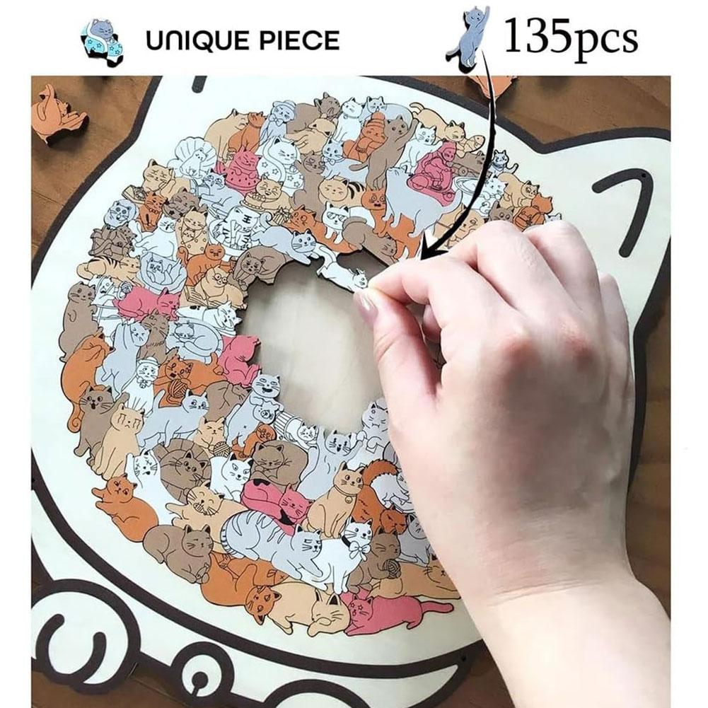 Game Educational For Kids Free - Rompecabezas de madera de 135 piezas