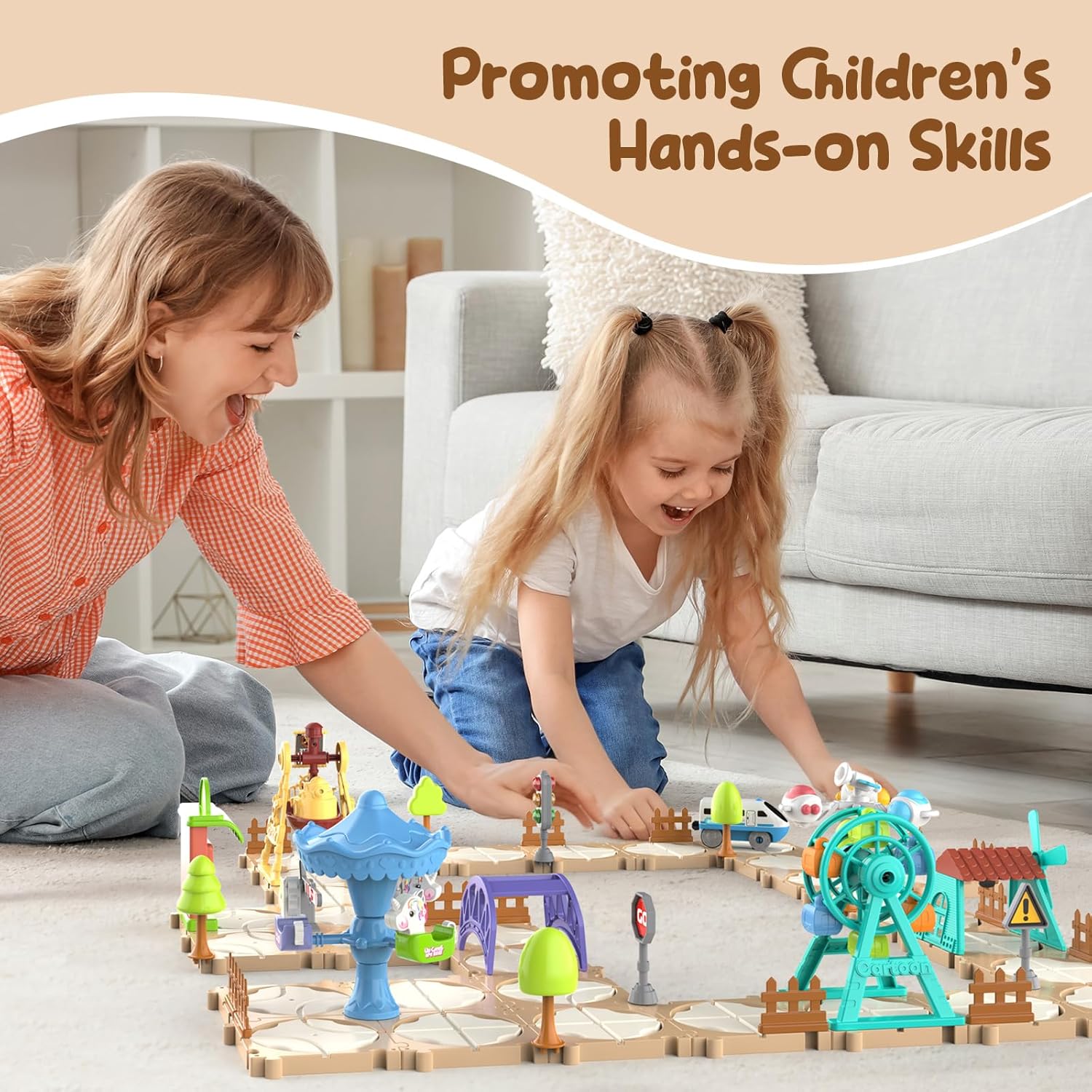 Set de Pista de Carreras de Co - Game Educational For Kids Free reseña y precio