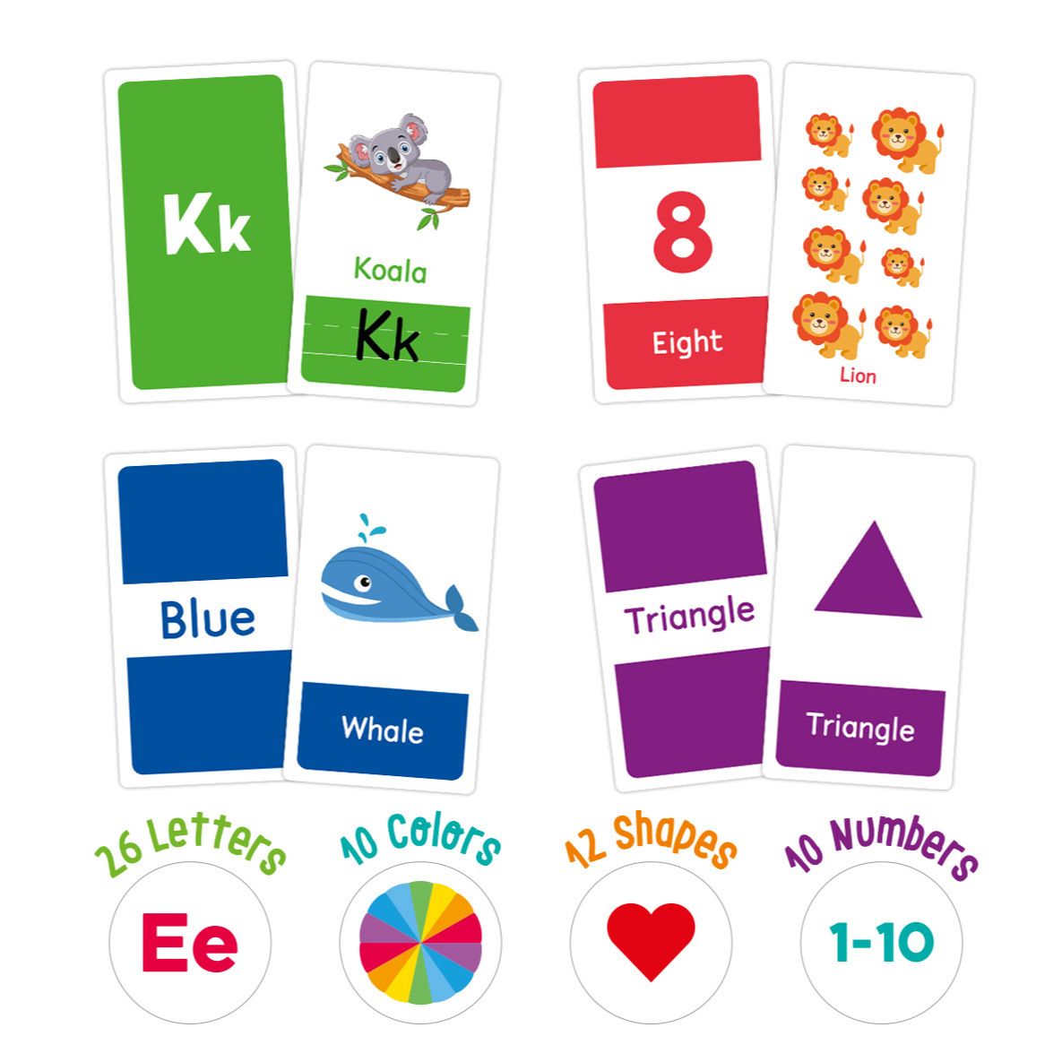 58 Uds. Tarjetas didácticas de - Game Educational For Kids Free reseña y precio
