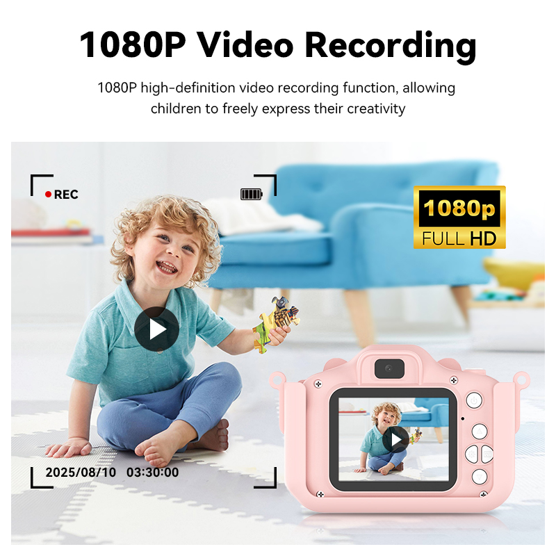 Cámara para niños HD 1080P pan - Kids Educational Videos reseña y precio